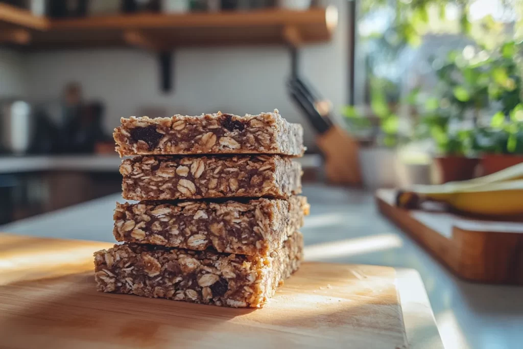 Banana Oatmeal Bars