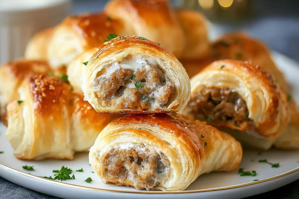 Christmas Roasted Brussels Sprouts Platter