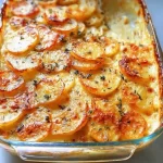 Scalloped Potatoes: The Creamy Comfort Food You Need! 2 Delicious Scalloped Potatoes Freshly Baked